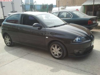 Seat ibiza 1.4 16v, negro 3 puertas, venta o cambio