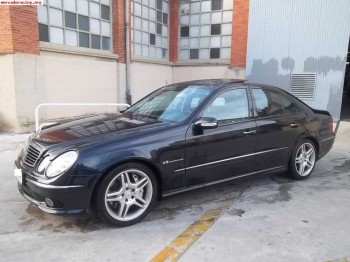 Mercedes e 55 amg impecable, urge su venta 