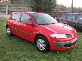 Renault megane 1.5dci 105cv 6 velocidades, año 2007, 121.000