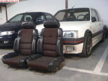 205 gti restaurado y con muchos extras