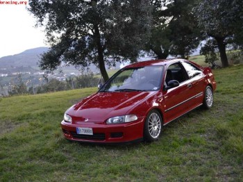 Honda civic coupe ej1 1,600 16v 125hp en rodaje.