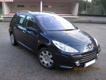 Vendo peugeot 307 sw 1.6hdi 110cv año 2008, 7 plazas, 7500 €