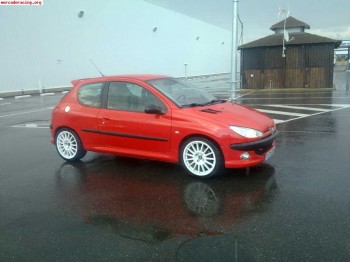 Se vende o canbia 206 gti