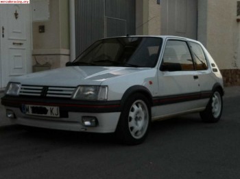 Vendo 205 gti o cambio por clio sport.