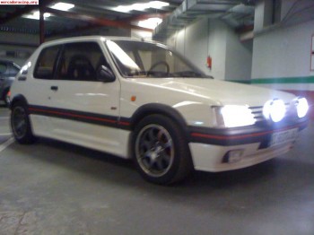 205 gti impoluto vendo/cambio