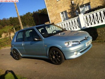 Se vende 106 sport con muchos extras!!