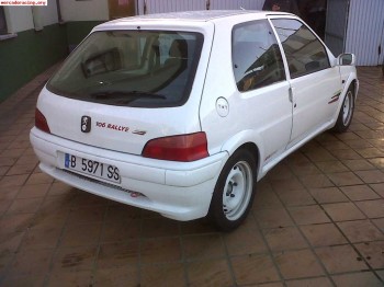 106 rallye 1.6 a   1999 euros