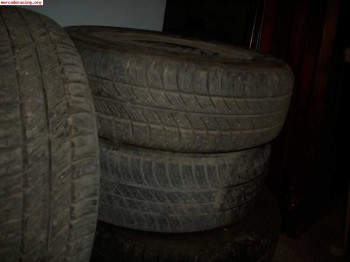 Se vende ruedas citroen zx 14 