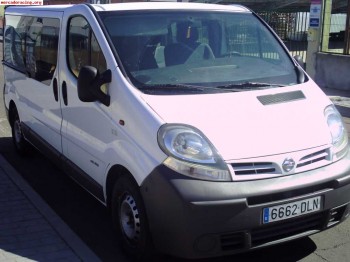 Nissan primastar  2.5 140cv mod largo 9 plazas       6500e