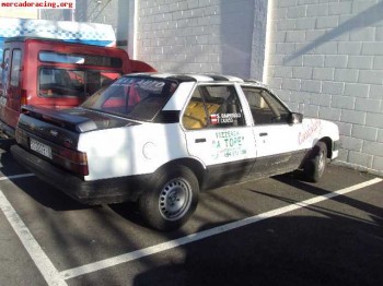 Opel ascona con barras y documentacion