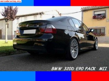 Bmw serie 3, 320d e90,pack m ii, negro, nacional, csl 19 , f