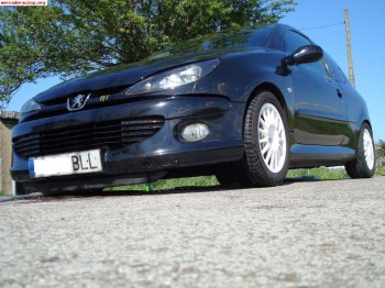 Peugeot 206 1.6 16v stage 2   chuches