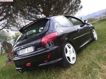 Vendo o cambio 206 gti ¡¡¡recien pintado!!!