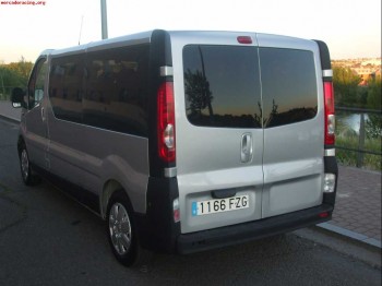 Opel vivaro larga 9 plazas    57000km    año 2008    8900e