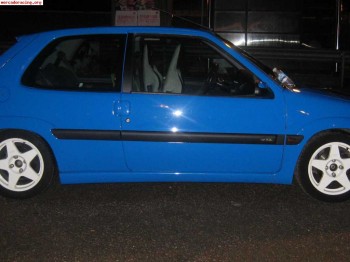 Saxo vts azul pitufo