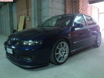 Seat leon 1,8 20vt con 235 cv    se cambia x coche diesel