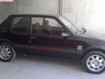 Cambio este precioso 205 gti