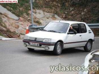 Peugeot 205 gtx 1.6  de 1991 con 55000kms reales