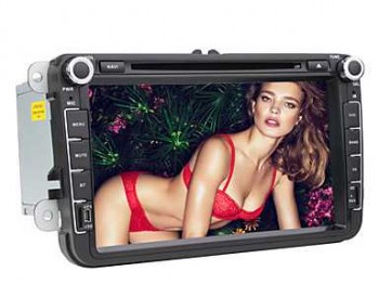 Pantalla 2 din de 8 pulgadas seat leon 2 ,golf 5 y 6, jetta,