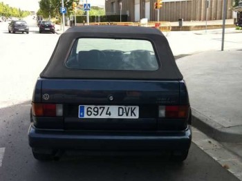 Volskwagen golf mki cabriolet (1987)