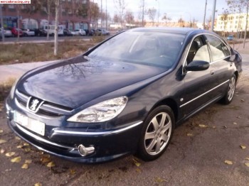Peugeot 607 2.7 v6 biturbo 204cv año 2008    9990e