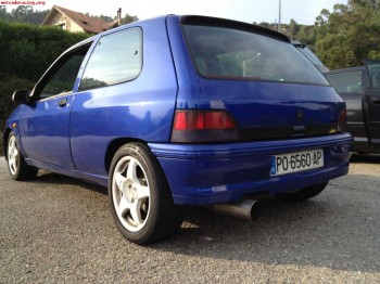 Renault clio 16v sin catalizar restaurado galicia