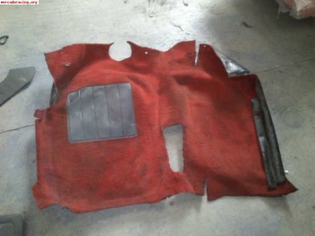 Paneles interiores, techo y moketa 205rallye