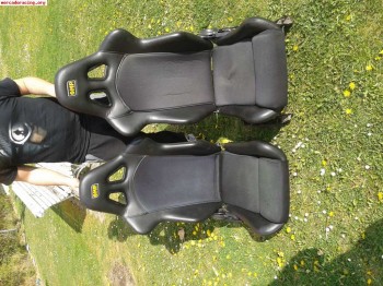 Se venden semibakets reclinables omp