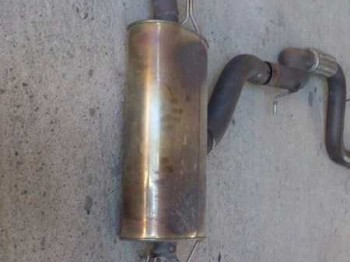 Linea de escape moongose de 3  para focus rs mk2