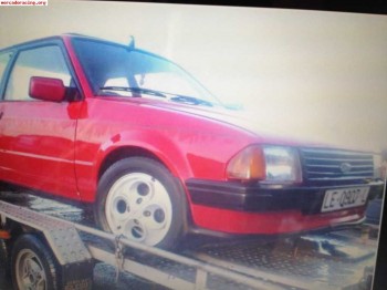 Ford escort xr3 s1 del 1987