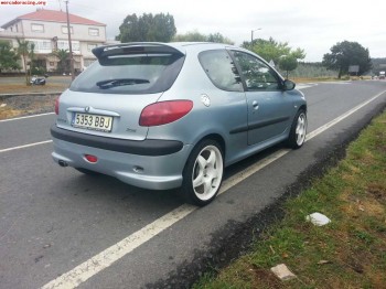 Se vende o se cambia 206 gti