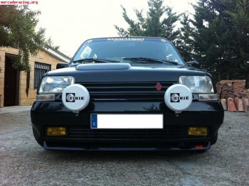 Renault 5 gt turbo fase 2 de 1989, negro perlado.