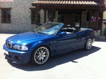 Bmw m3 e46 cabrio 15500€ año 2002 158000km