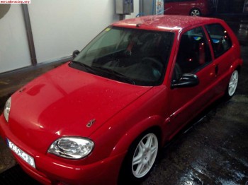 Saxo vts 100 cv 2003 rojo 1500 €