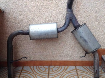 Escape artesanal renault clio sport 200cv y llanta