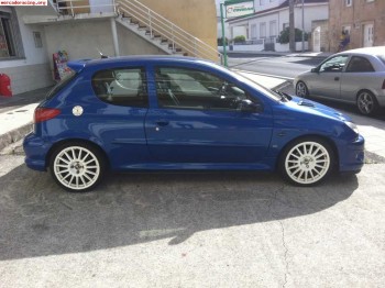 Vendo-cambio 206 gti full, 2500e!!!!!!