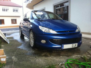 Vendo-cambio 206 gti full, 2500e!!!!!! 