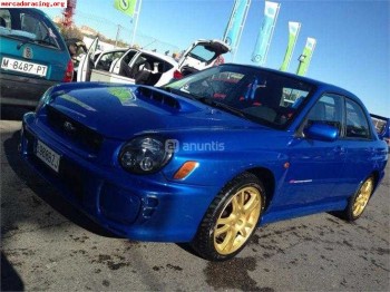 Subaru impreza wrx sti 2002 con mejoras varias de calidad