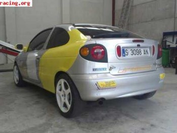 Megane coupe listo para correr
