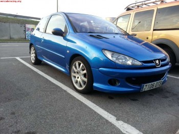 Se vende 206 1.6 de 110 cv 