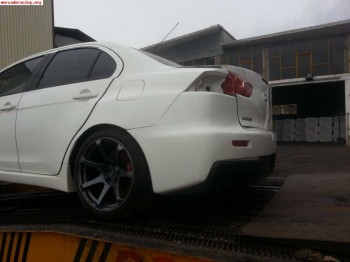 Siniestro mitsubishi lancer evo x por 13.000€