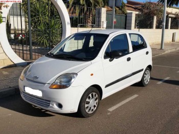 Vendo chevrolet matiz 1.0 i 65cv 92mil kms 2006 impecable