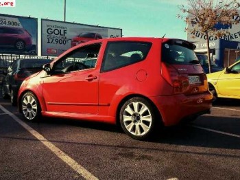2 coches!!!!!! citröen c2 vts y ford sierra ghuia!!!!