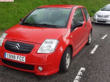 Citroen c2 vts año 2006 2500e