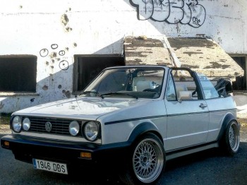 Vendo/cambio golf cabrio mki quarttet karmann 1.8 8v