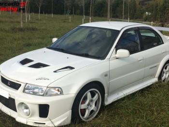 Mitsubishi lancer evo v gsr junio/1998, color blanco,164800k