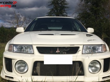 Mitsubishi lancer evo v gsr junio/1998, color blanco,164800k