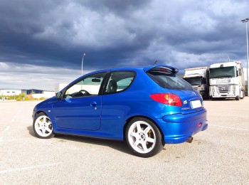Peugeot 206 xs 1.6 16v azul