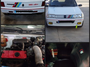 Peugeot 205 gt look rallye