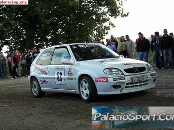 Citroen saxo construido entero en febrero del 2007.